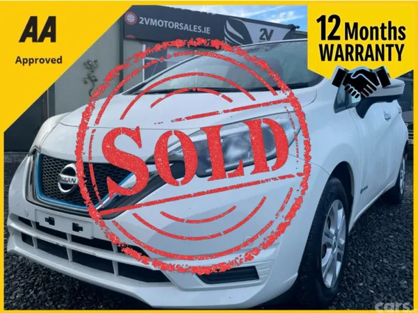 Nissan Note Hatchback, Petrol Hybrid, 2020, White