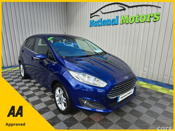 Ford Fiesta Hatchback, Petrol, 2015, Blue