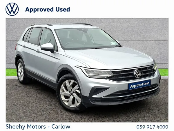 Volkswagen Tiguan SUV, Diesel, 2021, Silver