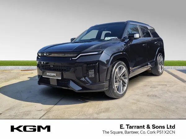 KGM Actyon SUV, Petrol Hybrid, 2026, Black