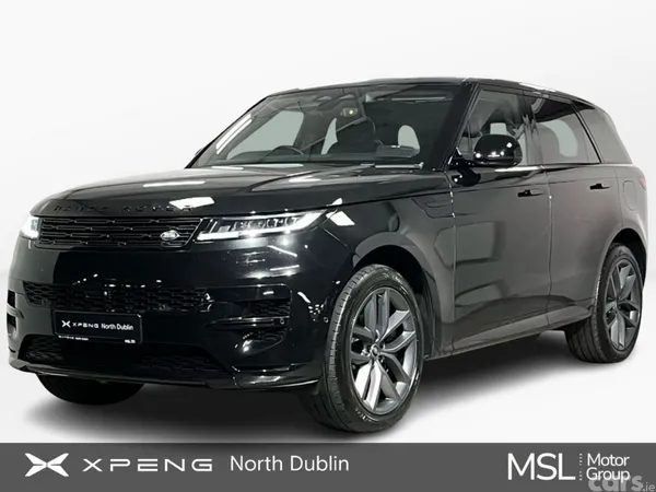 Land Rover Range Rover Sport SUV, Petrol Plug-in Hybrid, 2023, Black