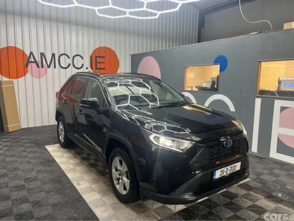 Toyota RAV4 SUV, Petrol Hybrid, 2021, Black