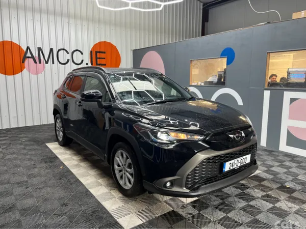 Toyota Corolla Cross SUV, Petrol Hybrid, 2024, Black