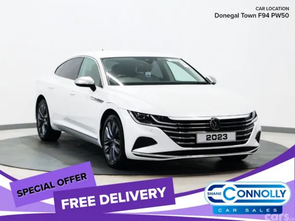Volkswagen Arteon Hatchback, Petrol Hybrid, 2023, White