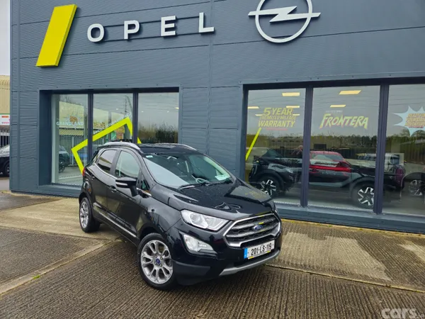 Ford EcoSport SUV, Diesel, 2020, Black
