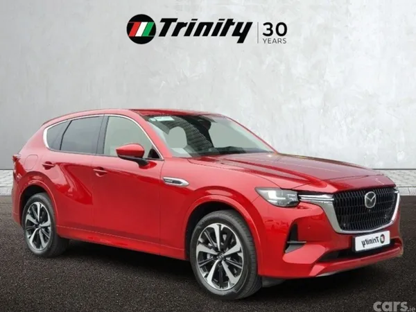 Mazda CX-60 SUV, Petrol Plug-in Hybrid, 2027, Red