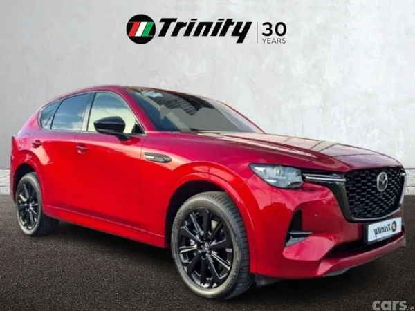 Mazda CX-60 SUV, Petrol Plug-in Hybrid, 2026, Red