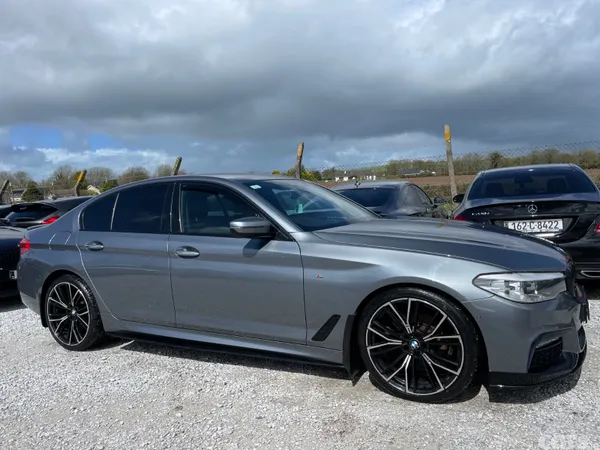 BMW 5-Series Saloon, Diesel, 2018, Blue