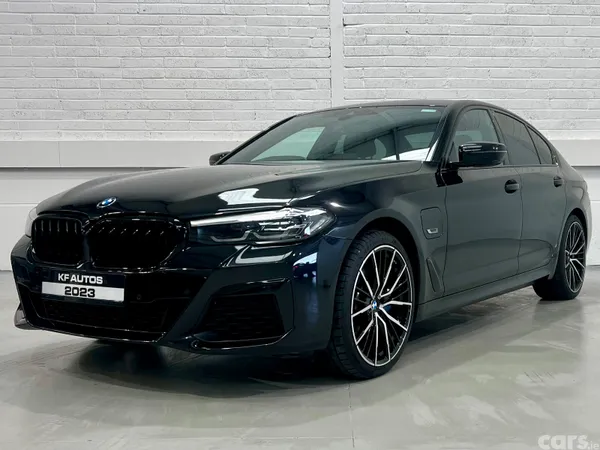 BMW 5-Series Saloon, Petrol Plug-in Hybrid, 2023, Black
