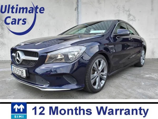 Mercedes-Benz CLA Saloon, Petrol, 2018, Blue