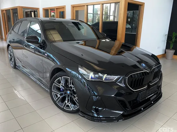 BMW 5-Series Estate, Petrol Plug-in Hybrid, 2025, Black