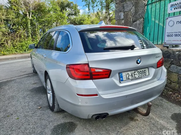 BMW 5-Series Estate, Diesel, 2012, Silver