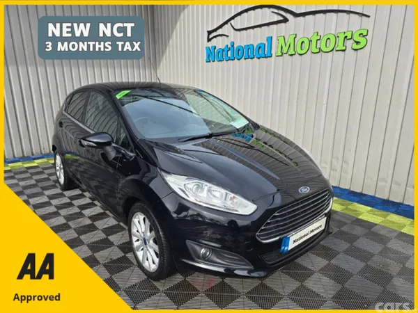 Ford Fiesta Hatchback, Petrol, 2016, Black