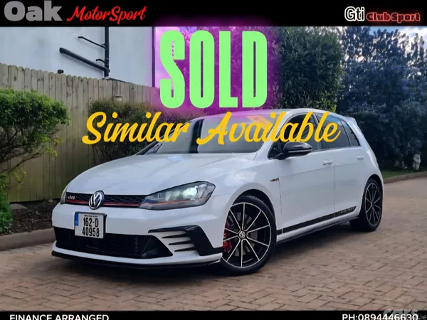 Volkswagen Golf Hatchback, Petrol, 2016, White