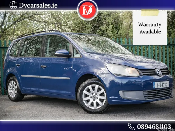 Volkswagen Touran MPV, Diesel, 2011, Blue