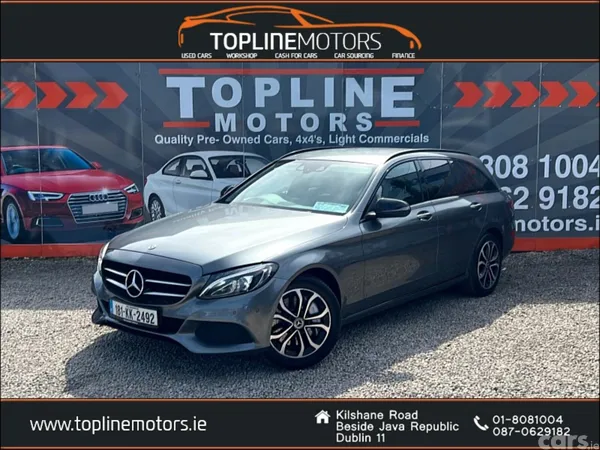 Mercedes-Benz C-Class Estate, Petrol Plug-in Hybrid, 2018, Grey