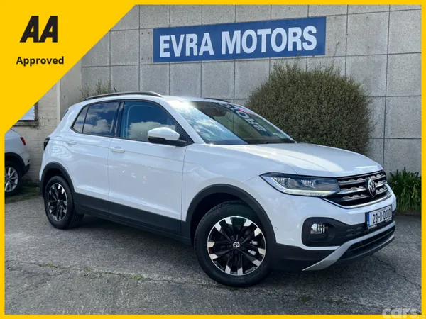 Volkswagen T-Cross SUV, Petrol, 2023, White