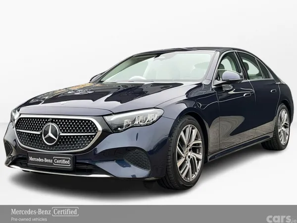 Mercedes-Benz E-Class Saloon, Diesel Hybrid, 2024, Blue