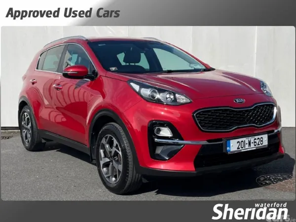 Kia Sportage SUV, Diesel, 2020, Red