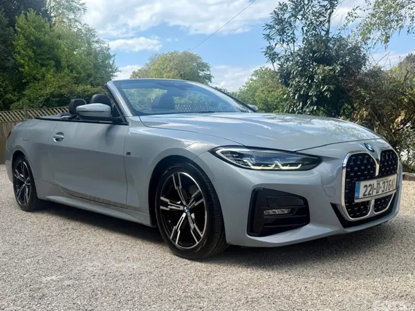 BMW 4-Series Convertible, Diesel Hybrid, 2022, Grey