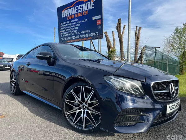 Mercedes-Benz E-Class Coupe, Diesel, 2019, Blue