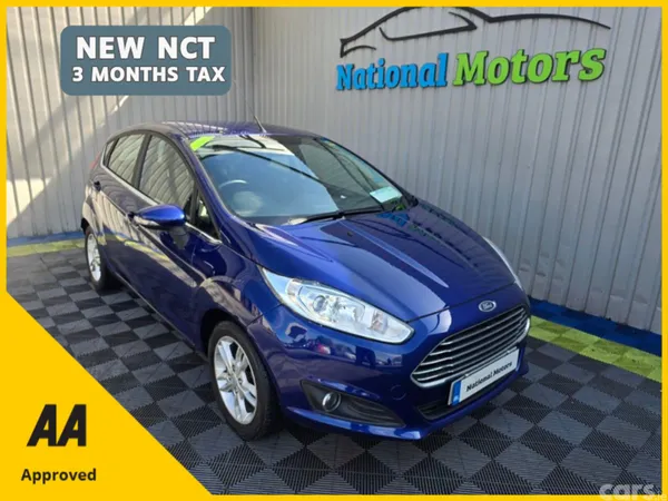 Ford Fiesta Hatchback, Petrol, 2015, Blue