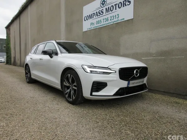 Volvo V60 Estate, Petrol Plug-in Hybrid, 2022, White
