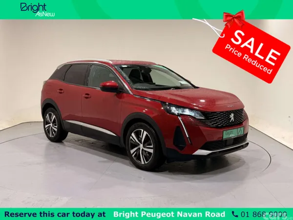 Peugeot 3008 MPV, Petrol, 2021, Red