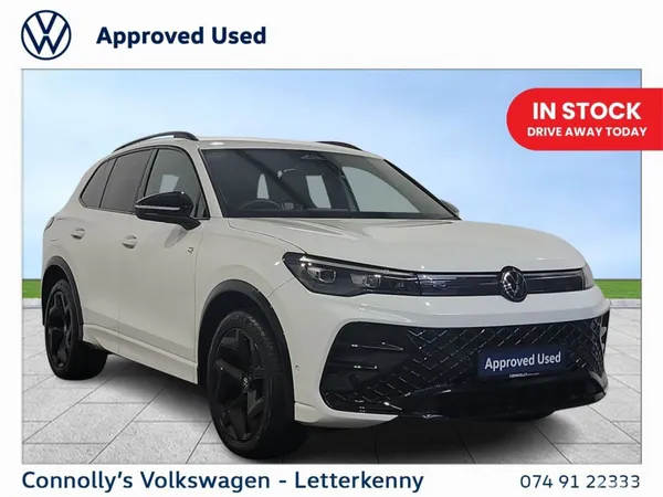 Volkswagen Tiguan SUV, Diesel, 2024, White