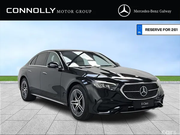 Mercedes-Benz E-Class Saloon, Diesel Plug-in Hybrid, 2027, Black