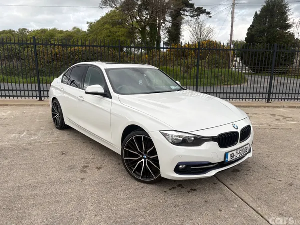 BMW 3-Series Saloon, Petrol Plug-in Hybrid, 2016, White
