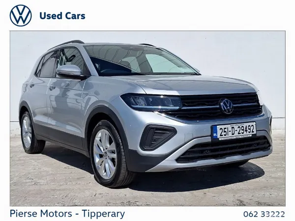 Volkswagen T-Cross Estate, Petrol, 2025, Silver