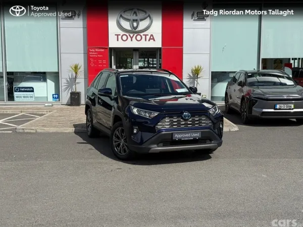 Toyota RAV4 SUV, Petrol Hybrid, 2023, Blue