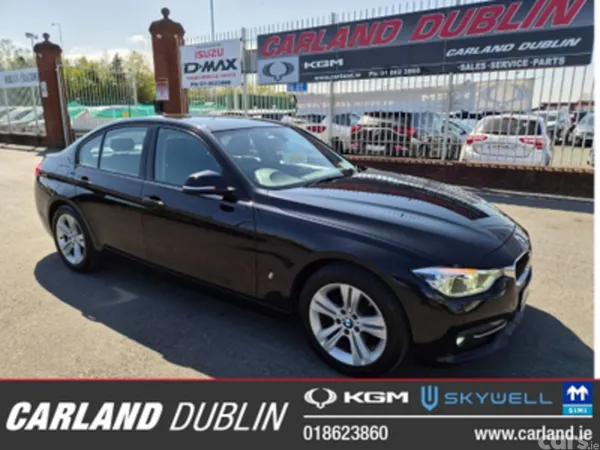 BMW 3-Series Saloon, Petrol Plug-in Hybrid, 2018, Black
