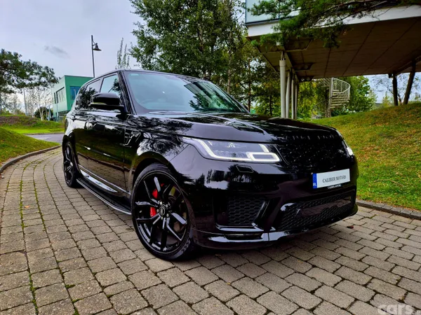 Land Rover Range Rover Sport SUV, Petrol Plug-in Hybrid, 2021, Black