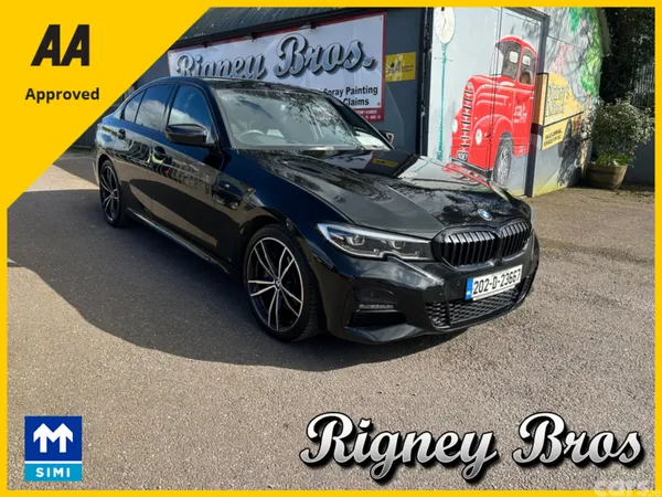 BMW 3-Series Saloon, Petrol Plug-in Hybrid, 2020, Black