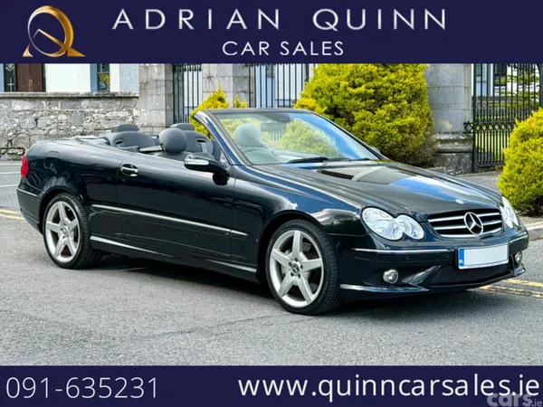 Mercedes-Benz CLK Convertible, Petrol, 2005, Black