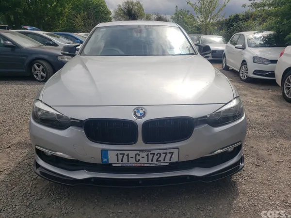 BMW 3-Series Saloon, Petrol Plug-in Hybrid, 2017, Silver