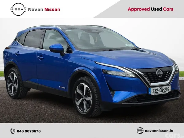 Nissan Qashqai MPV, Petrol Hybrid, 2023, Blue