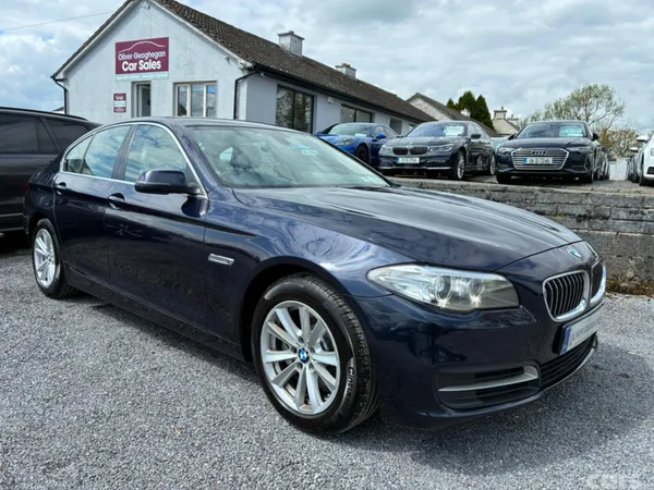 BMW 5-Series Saloon, Diesel, 2015, Blue