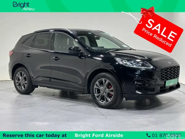Ford Kuga MPV, Petrol Plug-in Hybrid, 2023, Black