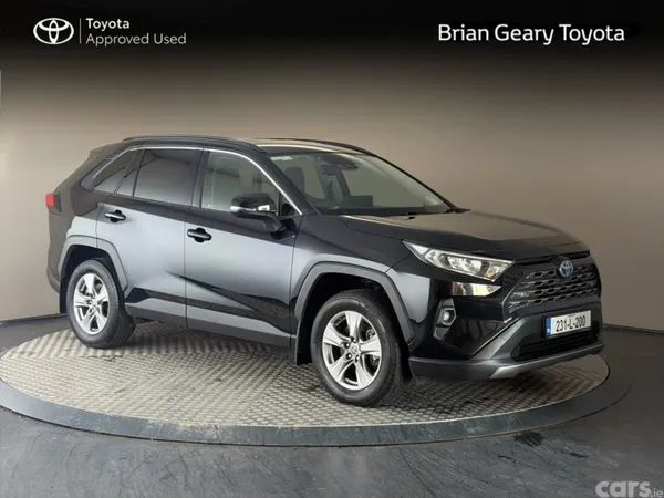 Toyota RAV4 SUV, Petrol Hybrid, 2023, Black