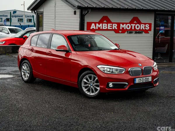 BMW 1-Series Hatchback, Diesel, 2017, Red