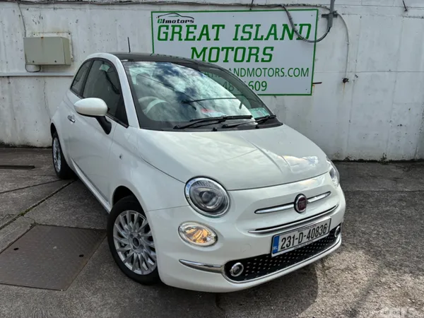 Fiat 500 Hatchback, Petrol, 2023, White