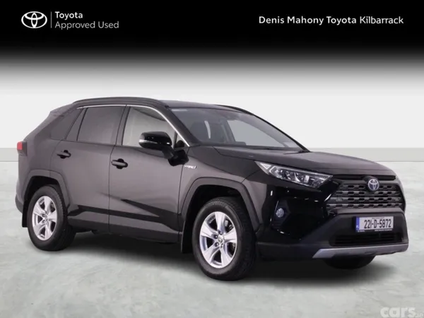 Toyota RAV4 SUV, Petrol Hybrid, 2022, Black