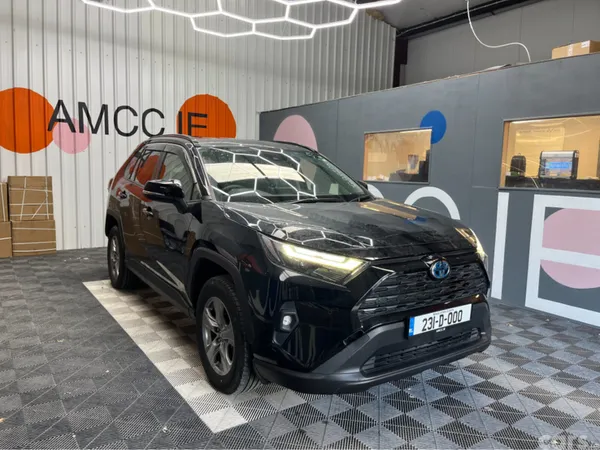 Toyota RAV4 SUV, Petrol Hybrid, 2023, Black