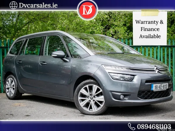 Citroen Grand C4 Picasso Hatchback, Diesel, 2016, Grey