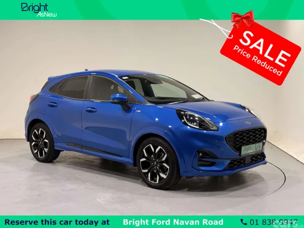 Ford Puma MPV, Petrol Hybrid, 2024, Blue