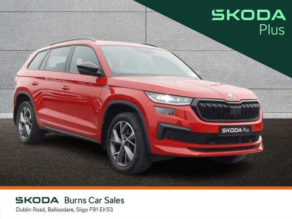 Skoda Kodiaq SUV, Diesel, 2024, Red