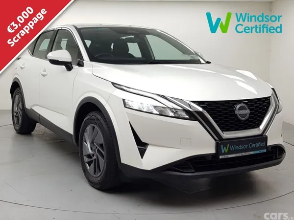 Nissan Qashqai MPV, Petrol Hybrid, 2023, White